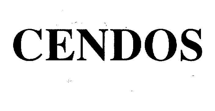 Mẫu nhãn hiệu CENDOS