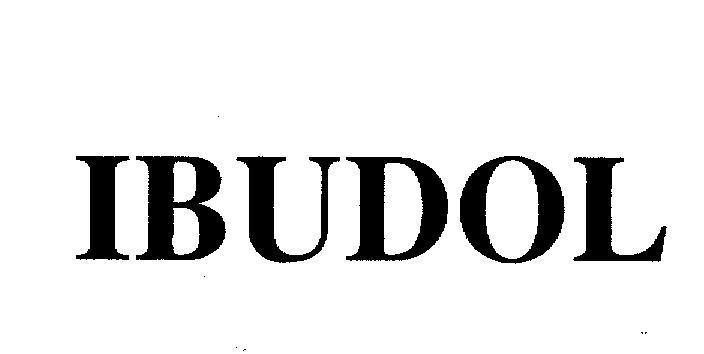 Mẫu nhãn hiệu IBUDOL