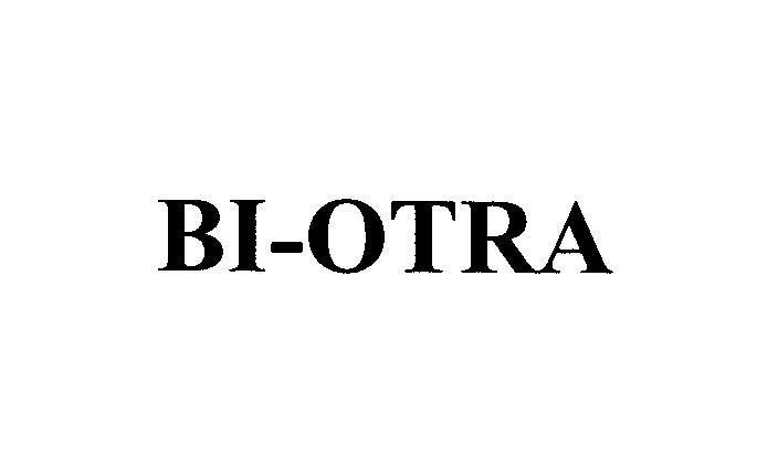 Mẫu nhãn hiệu BI OTRA