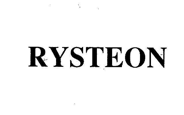 Mẫu nhãn hiệu RYSTEON