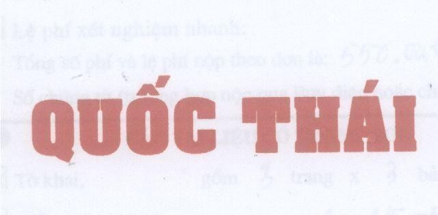 Mẫu nhãn hiệu Quốc Thái