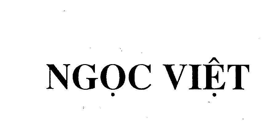 Mẫu nhãn hiệu NGọC VIệT