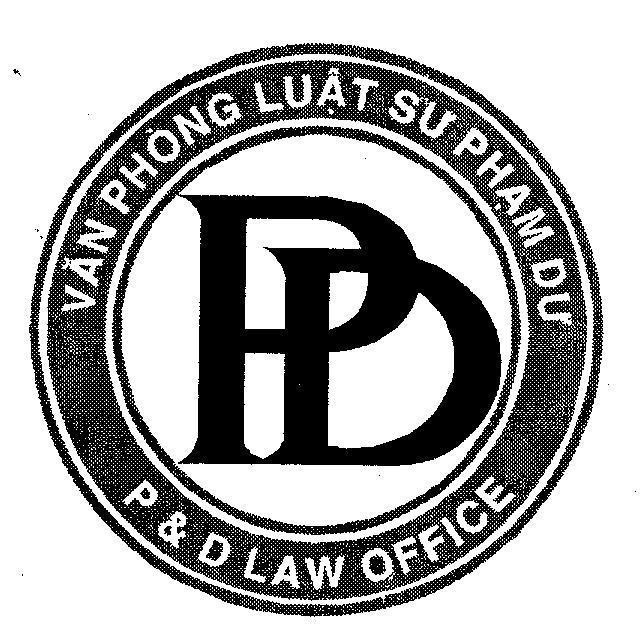 Mẫu nhãn hiệu Phạm Dư P D PD Văn Phòng Luật Sư LAW OFFICE