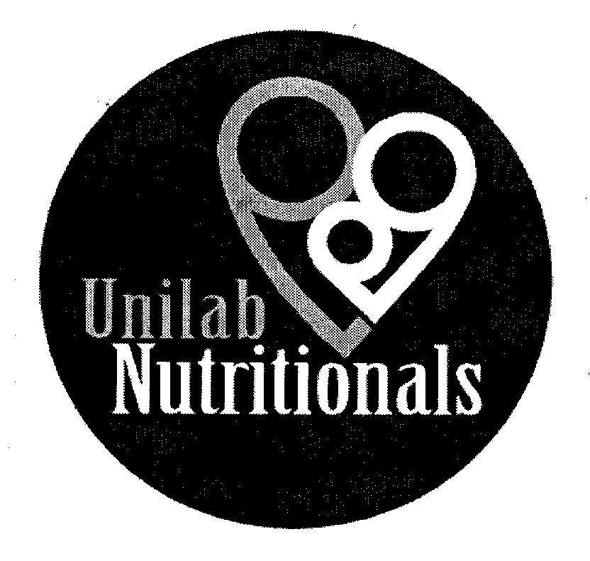 Mẫu nhãn hiệu UNILAB NUTRITIONALS