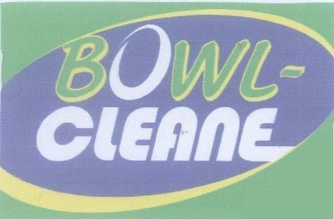 Mẫu nhãn hiệu BOWL CLEANE