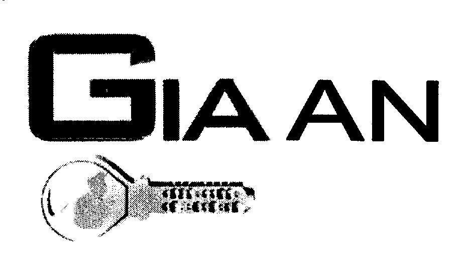 Mẫu nhãn hiệu GIA AN