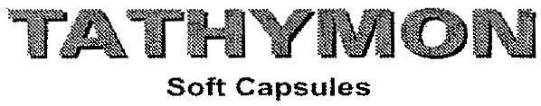 Mẫu nhãn hiệu TATHYMON SOFT CAPSULES