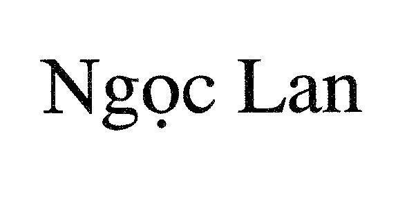 Mẫu nhãn hiệu NGọC LAN