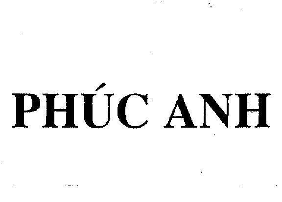Mẫu nhãn hiệu PHúC ANH