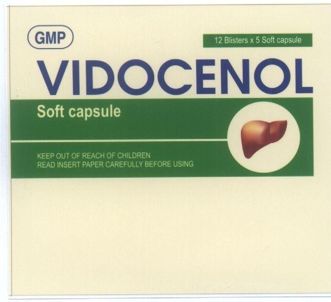 Mẫu nhãn hiệu VIDOCENOL SOFT CAPSULE GMP