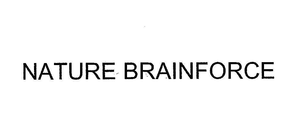 Mẫu nhãn hiệu NATURE BRAINFORCE