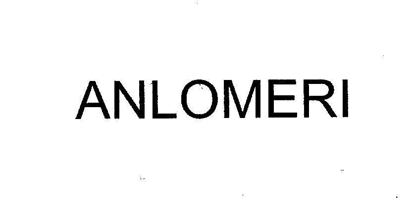 Mẫu nhãn hiệu ANLOMERI