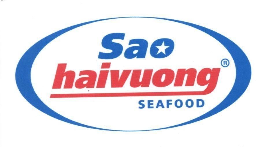 Mẫu nhãn hiệu SAO HAI VUONG SEAFOOD