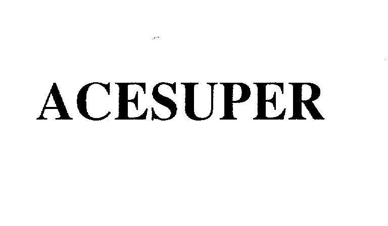 Mẫu nhãn hiệu ACESUPER