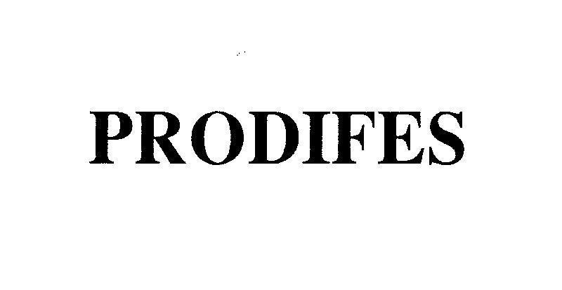 Mẫu nhãn hiệu PRODIFES