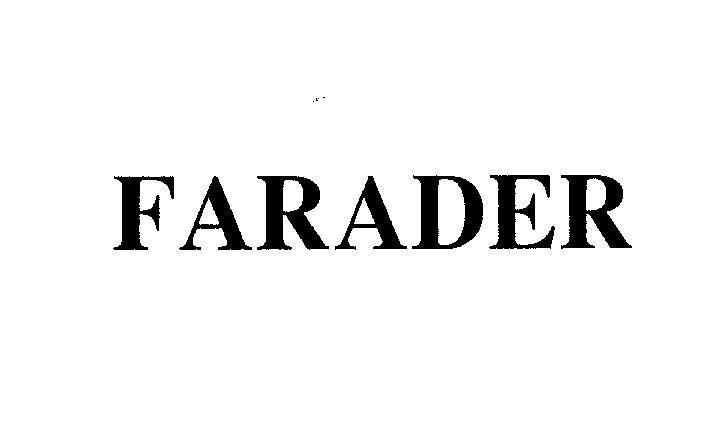 Mẫu nhãn hiệu FARADER