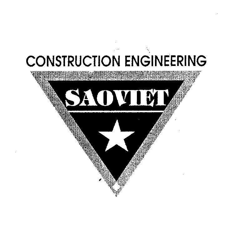 Mẫu nhãn hiệu SAO VIET CONSTRUCTION ENGINEERING