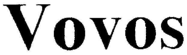 Mẫu nhãn hiệu VOVOS