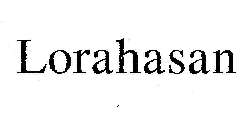Mẫu nhãn hiệu LORAHASAN
