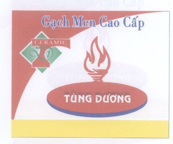 Mẫu nhãn hiệu TùNG DƯƠNG T D CERAMIC