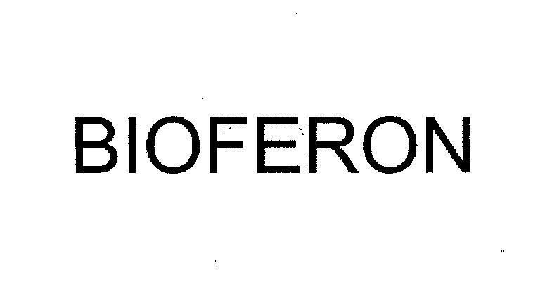 Mẫu nhãn hiệu BIOFERON