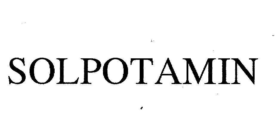 Mẫu nhãn hiệu SOLPOTAMIN