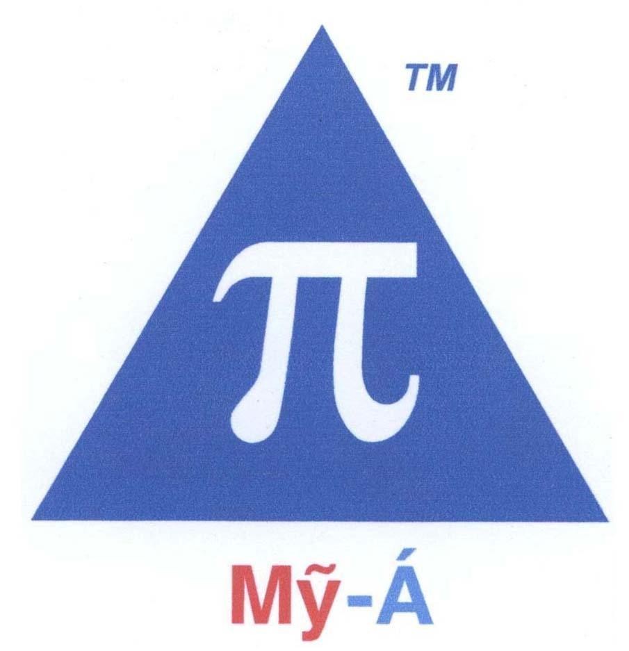 Mẫu nhãn hiệu Mỹ á TM [pi]