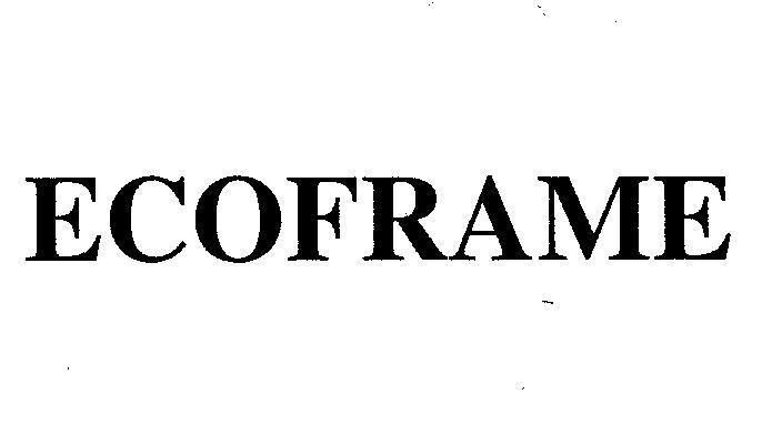 Mẫu nhãn hiệu ECOFRAME