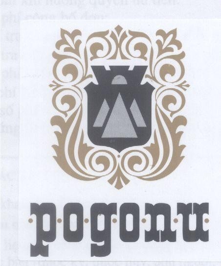 Mẫu nhãn hiệu POGONU