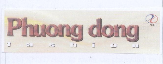 Mẫu nhãn hiệu PHUONG DONG P D PDG FASHION