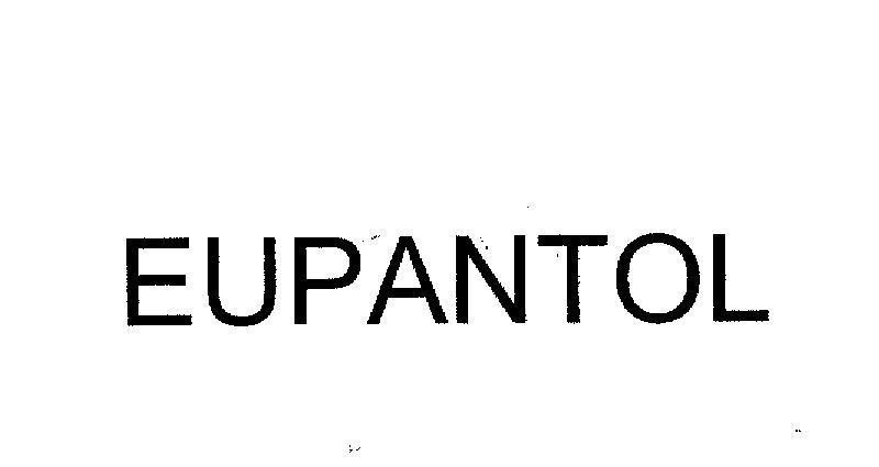 Mẫu nhãn hiệu EUPANTOL