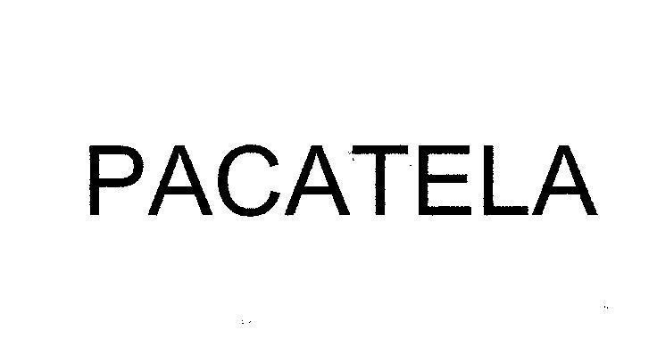 Mẫu nhãn hiệu PACATELA