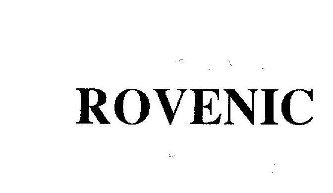 Mẫu nhãn hiệu ROVENIC