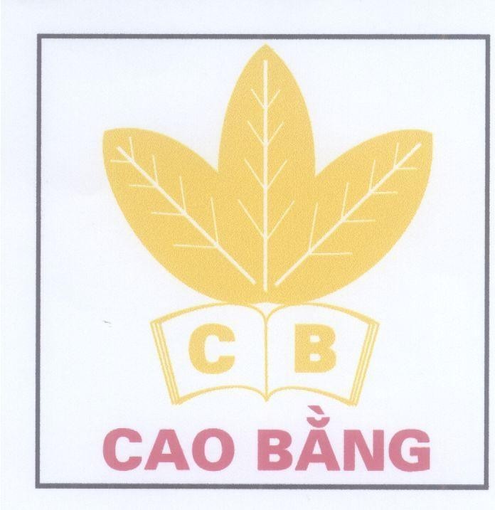 Mẫu nhãn hiệu C B CAO BằNG
