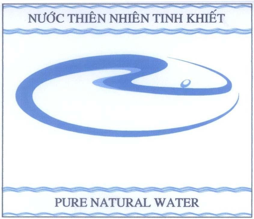 Mẫu nhãn hiệu NƯớC THIÊN NHIÊN TINH KHIếT PURE NATURAL WATER