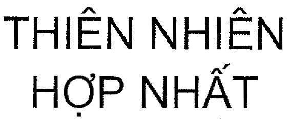 Mẫu nhãn hiệu Thiên Nhiên Hợp Nhất