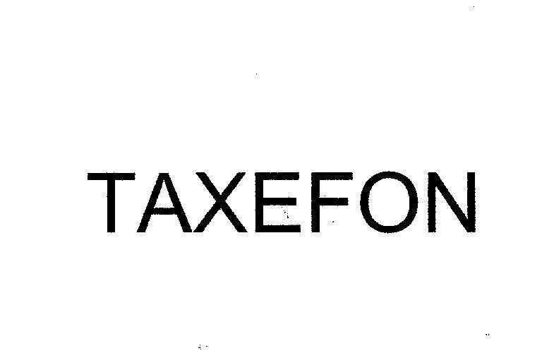 Mẫu nhãn hiệu TAXEFON