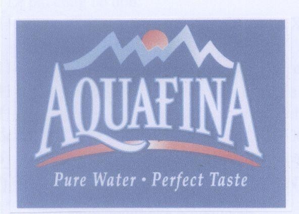Mẫu nhãn hiệu AQUAFINA PURE WATER PERFECT TASTE