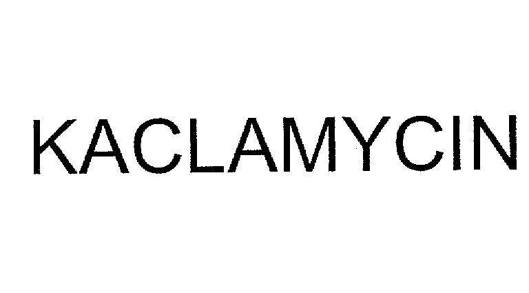 Mẫu nhãn hiệu KACLAMYCIN
