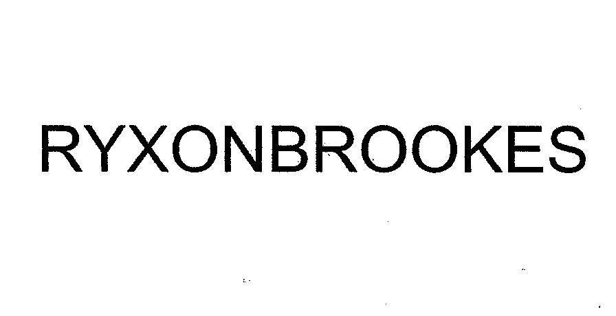 Mẫu nhãn hiệu RYXONBROOKES