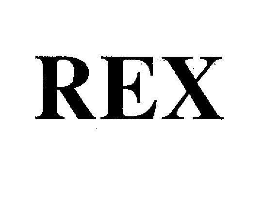 Mẫu nhãn hiệu REX