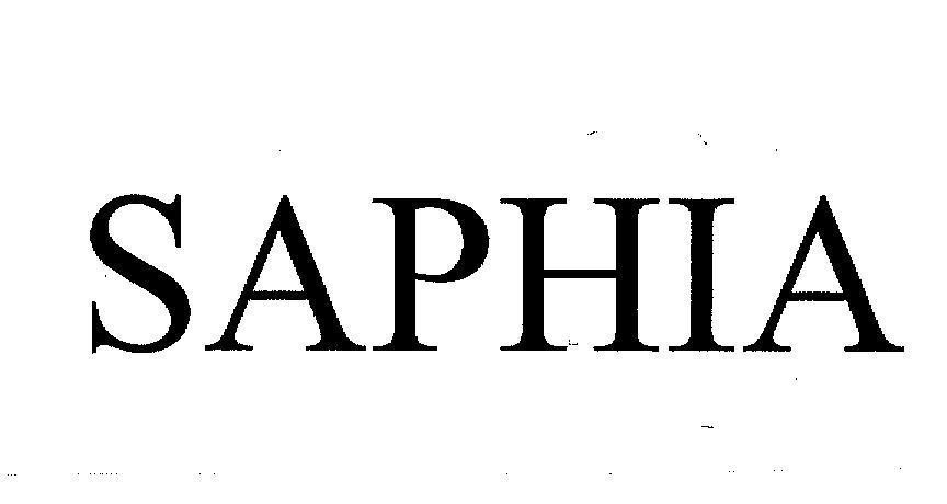 Mẫu nhãn hiệu SAPHIA