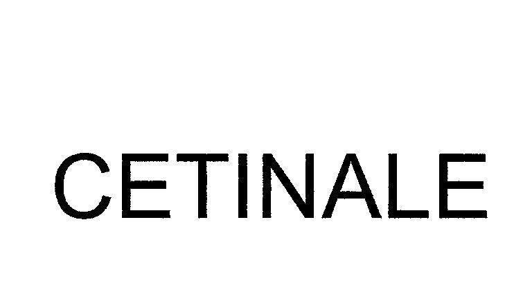 Mẫu nhãn hiệu CETINALE