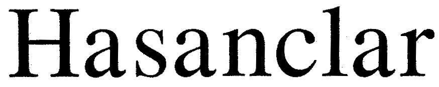Mẫu nhãn hiệu HASANCLAR