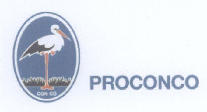 Mẫu nhãn hiệu CON Cò PROCONCO