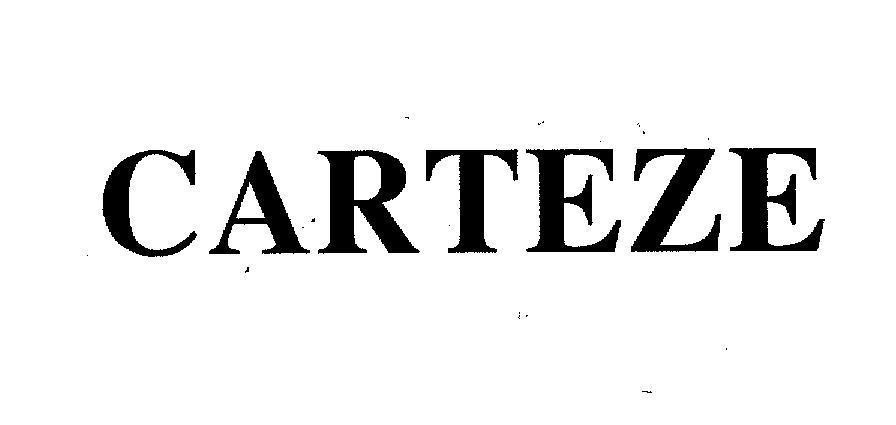 Mẫu nhãn hiệu CARTEZE