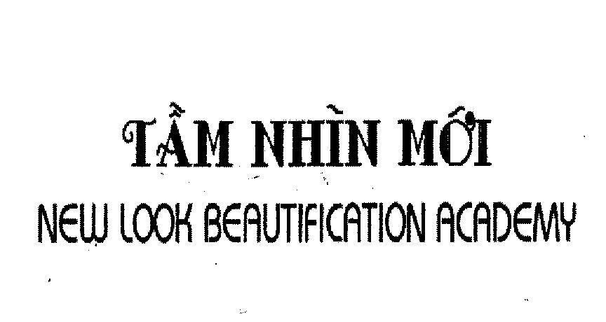 Mẫu nhãn hiệu Tầm Nhìn Mới NEW LOOK BEAUTIFICATION ACADEMY