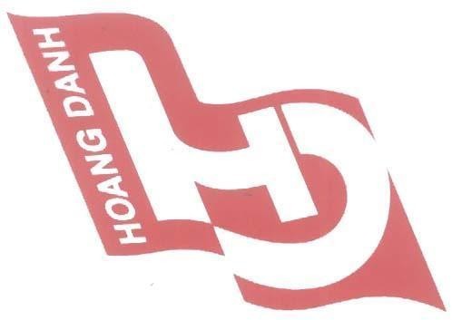 Mẫu nhãn hiệu HD HOANG DANH