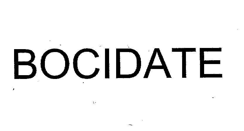 Mẫu nhãn hiệu BOCIDATE