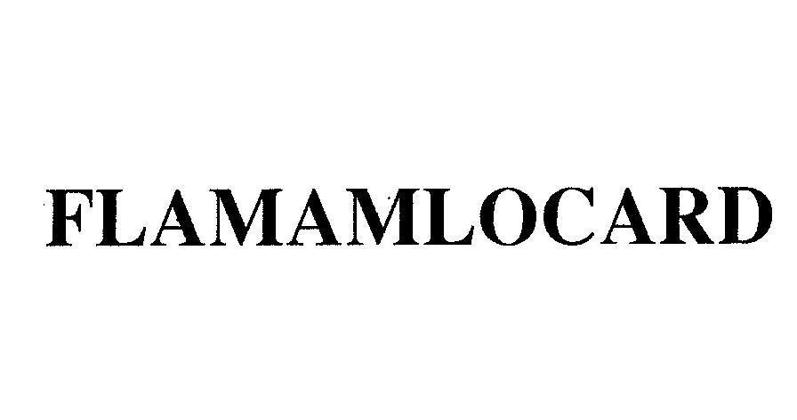 Mẫu nhãn hiệu FLAMAMLOCARD